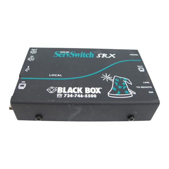 Black Box ACU5051A User Manual