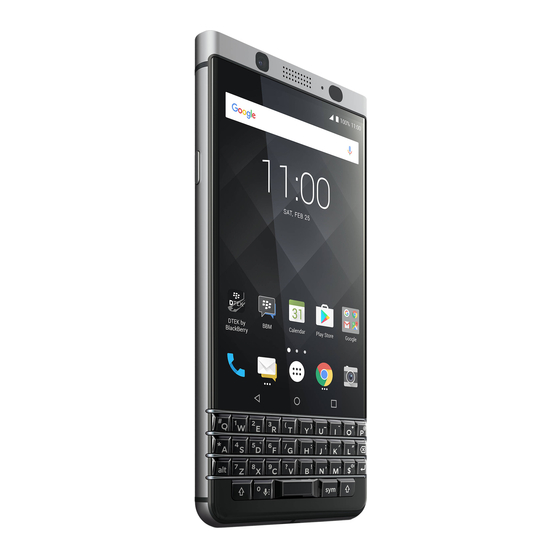 Blackberry KEYone Safety And Product Information