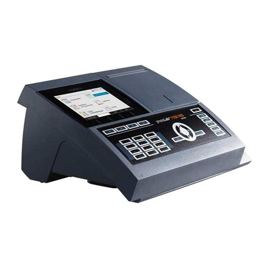 wtw photoLab 7100 VIS Operating Manual