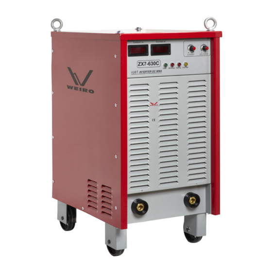 Weiro ZX7-630C Manuals