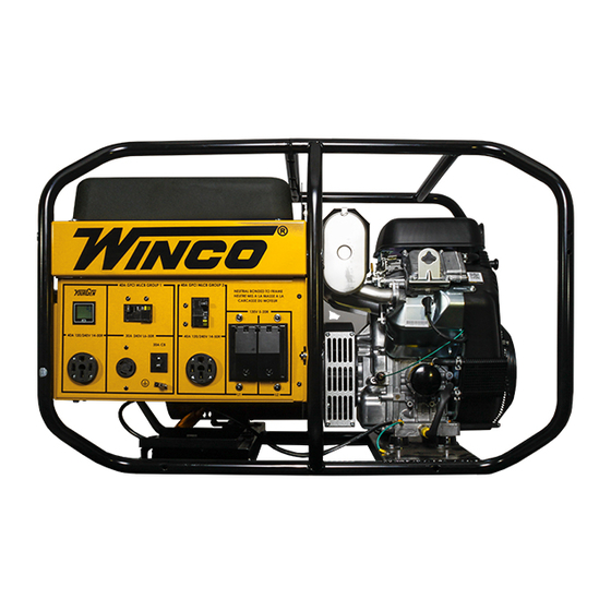 Winco WL22000VE/B Installation & Operator's Manual