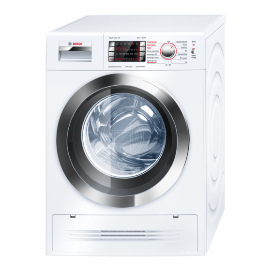 Bosch WVH2847XEP Instruction Manual And Installation Instructions