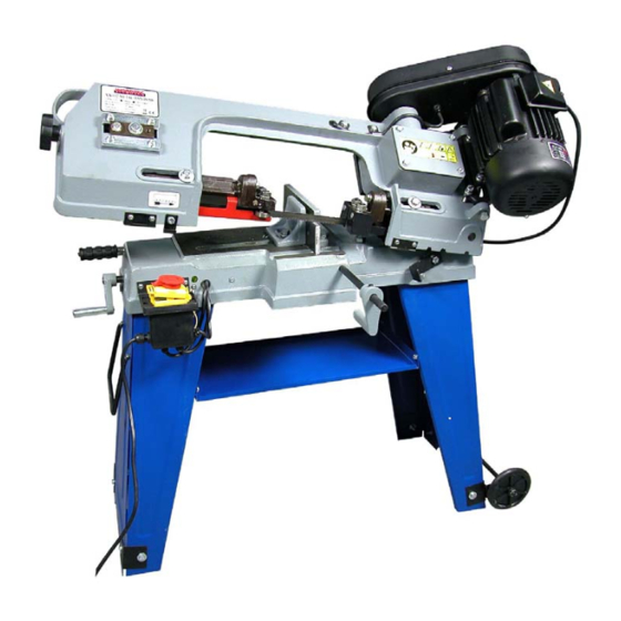 Woodtec XW032 Metal Band Saw Manuals