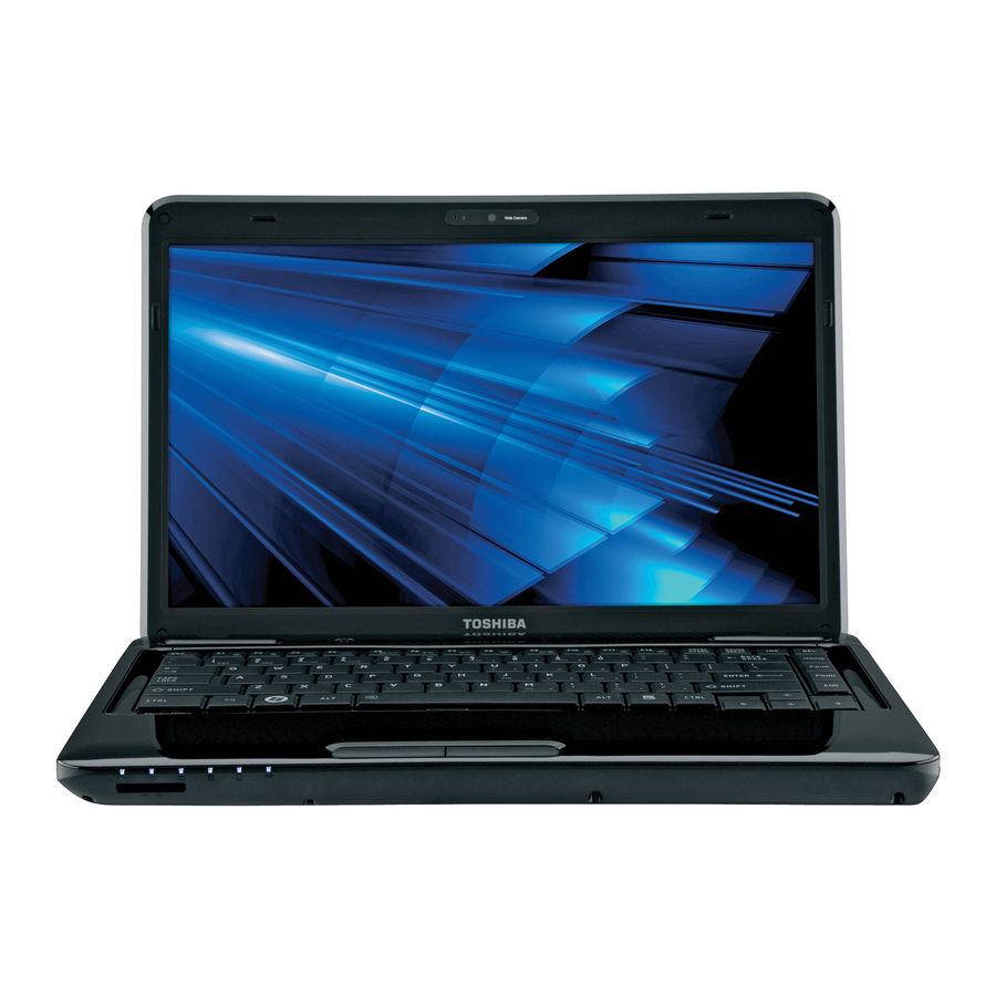 Toshiba Satellite L640 Series User Manual