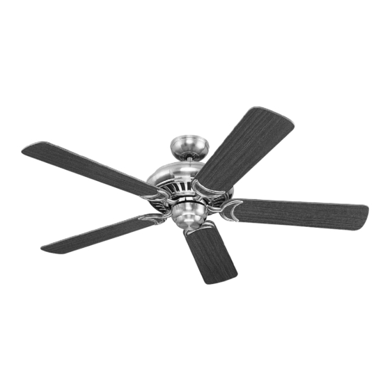 Monte Carlo Fan Company 5LCR52 Series Installation Instructions Manual
