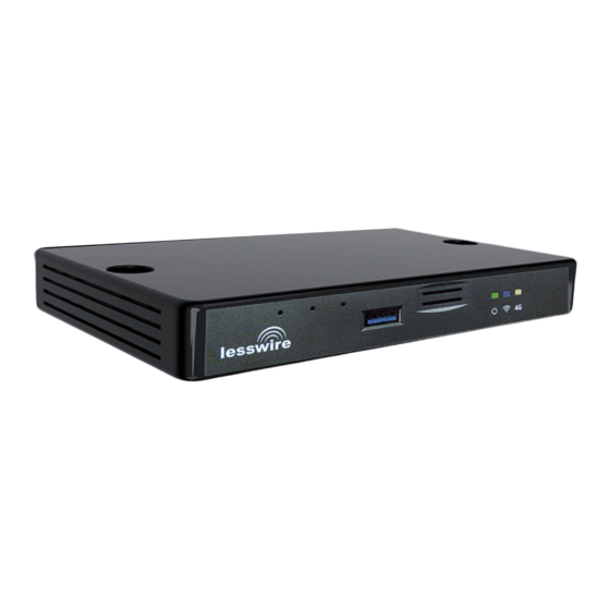 Lesswire Wi4U city Quick Start Manual