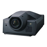 Sony SRX-T105 Operating Instructions Manual