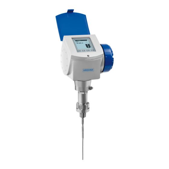 KROHNE OPTIFLEX 1300 C Supplementary Instructions Manual