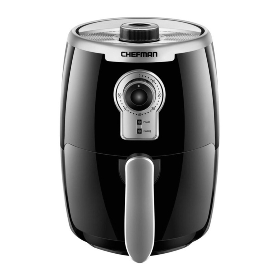 Chefman TURBOFRY Quick Start Manual