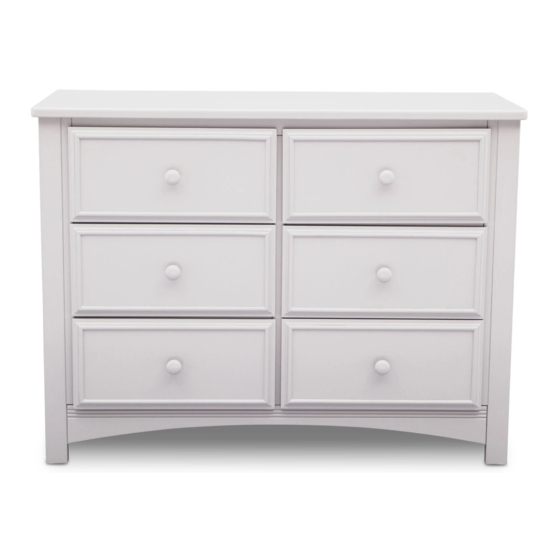 Delta Children 6 Drawer Dresser Instructions Manual