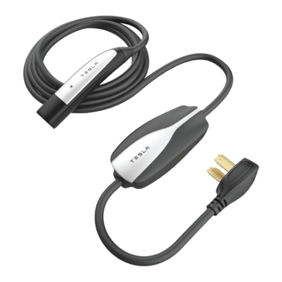 Tesla CORDED MOBILE CONNECTOR Charger Manuals