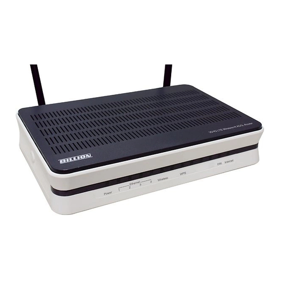 Billion BiPAC 7800NXL Setup Manual