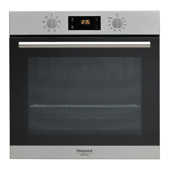 Hotpoint FA2 540 H IX HA Quick Manual