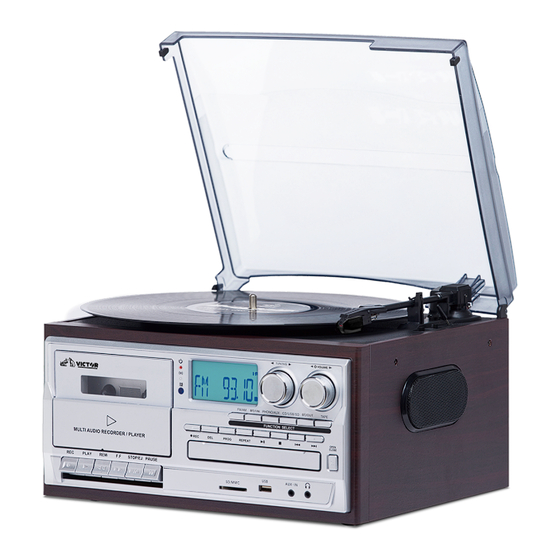 Victor COSMOPOLITAN VWRP-4200 Quick Start Manual