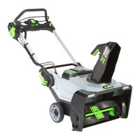 Ego Power+ SNT2102 Operator's Manual