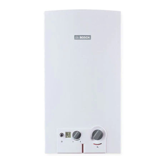 Bosch T4200 11-2D Installation And User Instructions Manual