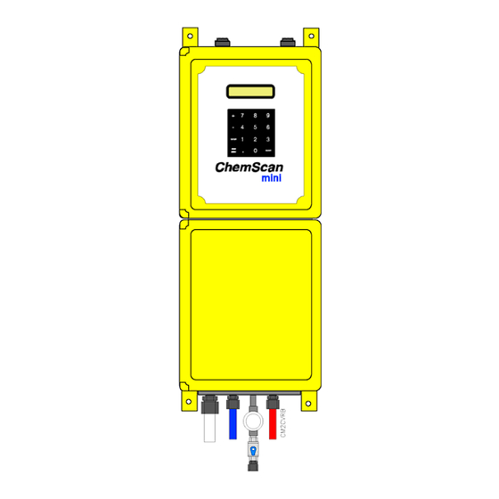 ASA Electronics ChemScan mini UV254 Installation, Operation And Maintenance Manual