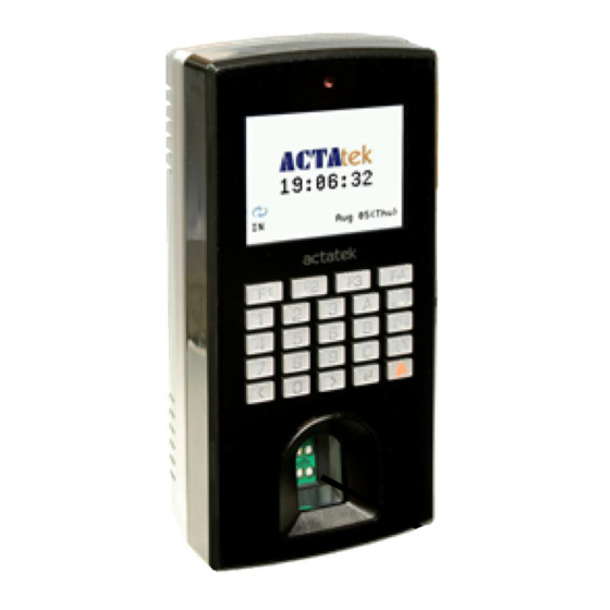 ACTAtek ACTAtek3 Series Manual