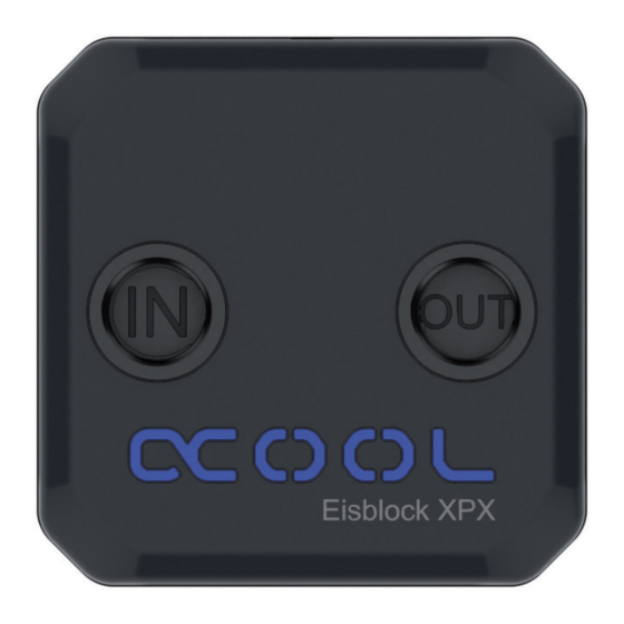 Alphacool Eissturm Hurricane Manual