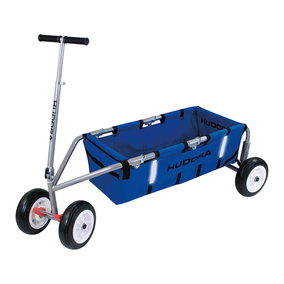 Hudora Uberlander Comfort Instructions On Assembly And Use