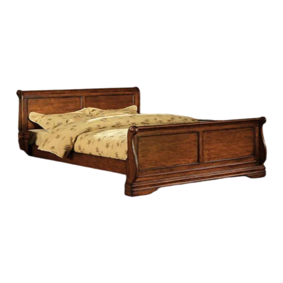 Furniture of America CM7650DK-Q Assembly Instructions Manual