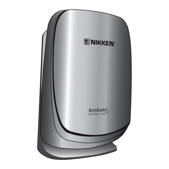Nikken KenkoAir Purifier Operation Manual