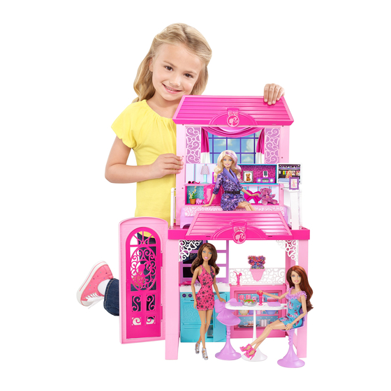 Mattel Barbie X7945 Instructions Manual