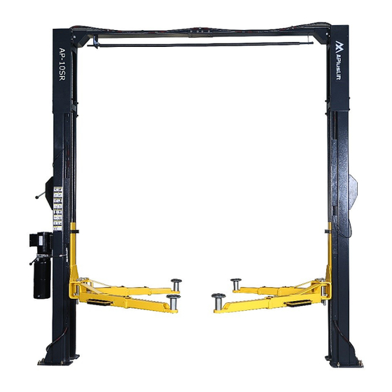 APlusLift AP-10SR Installation & Operation Manual