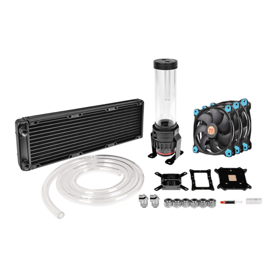 Thermaltake Pacific R360 D5 Hard Tube Water Cooling Kit Quick Start Manual