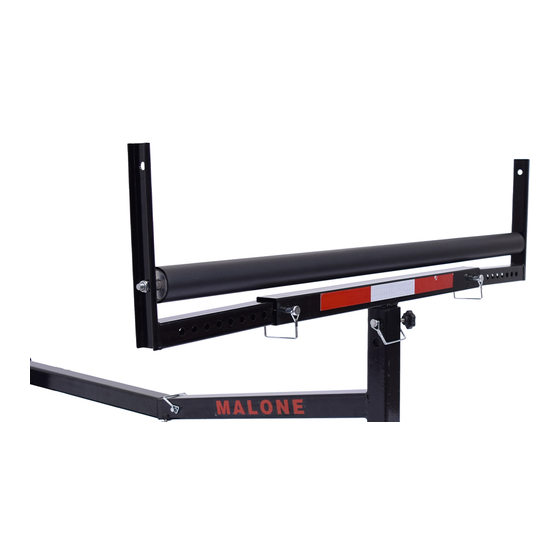 Malone Axis LoadRoller MPG909 Installation & Loading Instructions