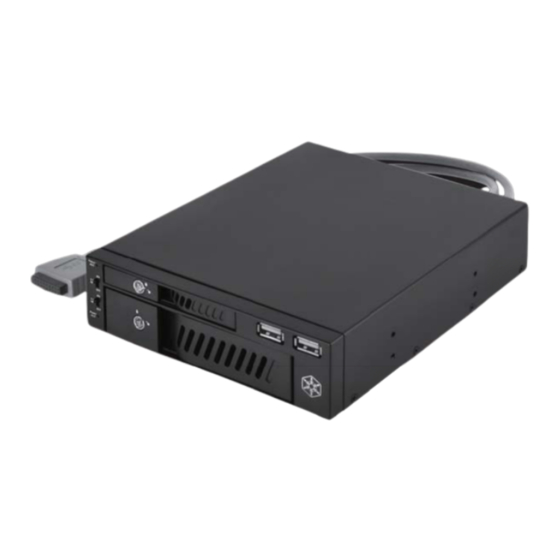 SilverStone FP510 Drive Bay Adapter Manuals