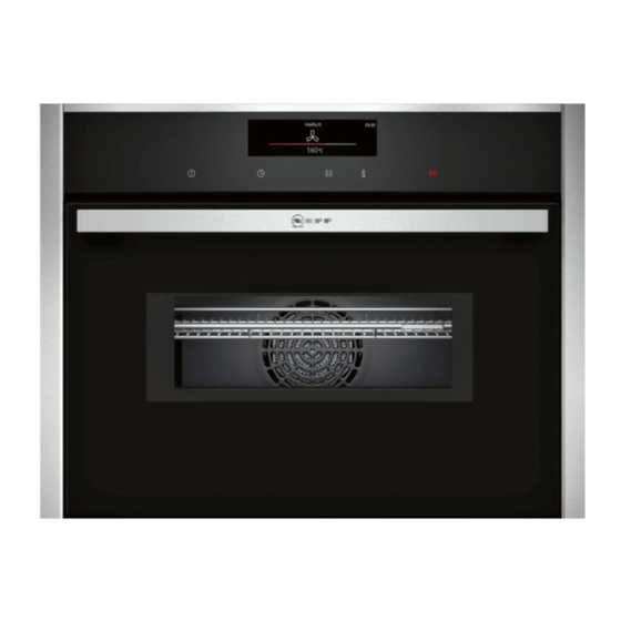 NEFF C18MT22H0 Instruction Manual