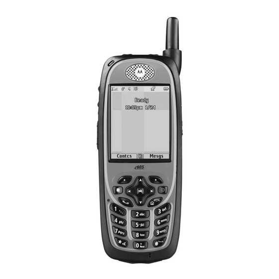 Motorola iDEN i605 Field Service Manual