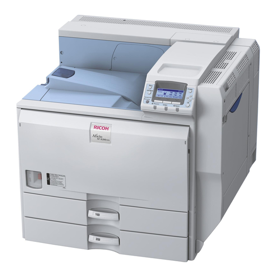 Ricoh 4210N - Aficio SP B/W Laser Printer Design Manual