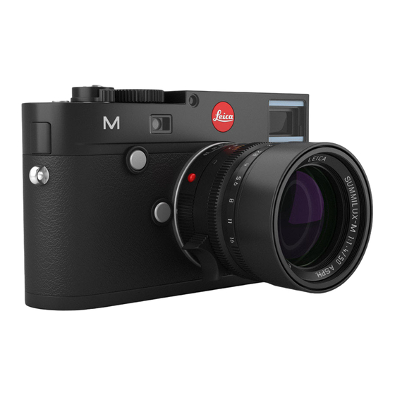 Leica M-P Instructions Manual