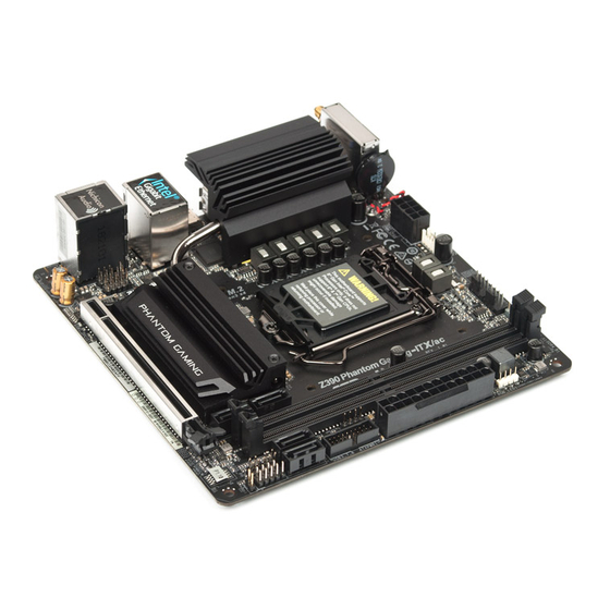 ASROCK Z390 Phantom Manual