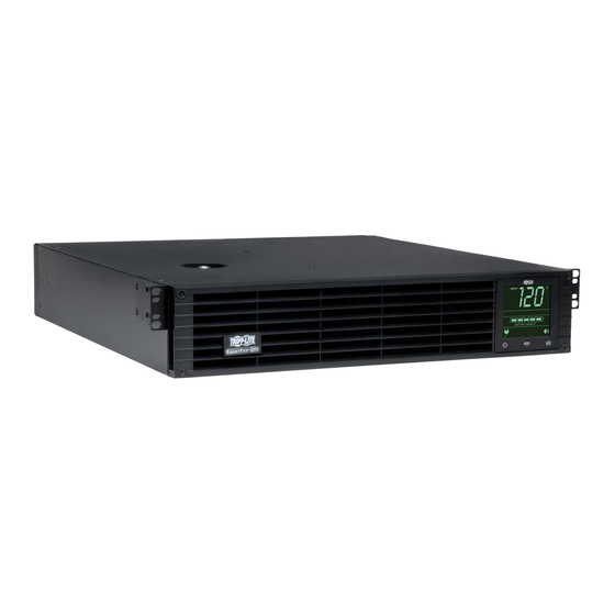 Tripp Lite 3000VA Owner's Manual Addendum