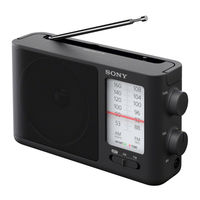Sony ICF-506 Operating Instructions