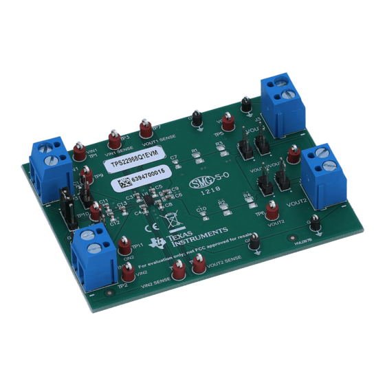 Texas Instruments TPS22968-Q1 User Manual