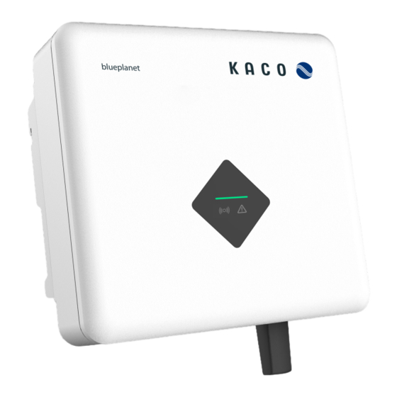 Kaco blueplanet 3.0 NX1 M2 Application Note