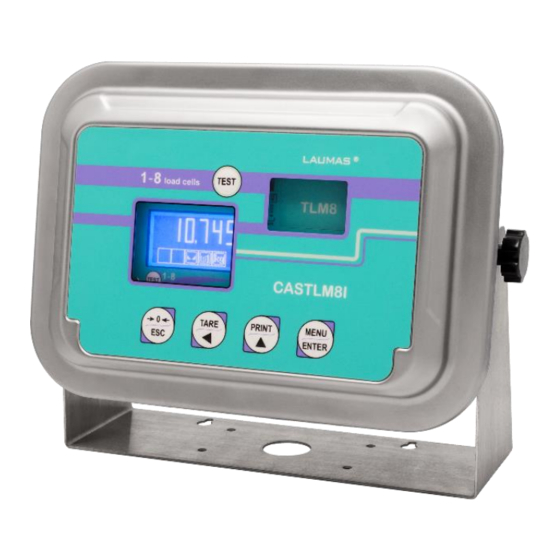 LAUMAS CASTLM8I3A Installation And Maintenance Instructions Manual
