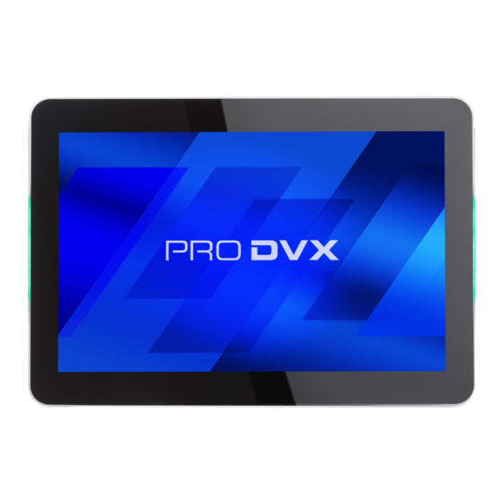 Pro DVX APPC-10DSKP User Manual