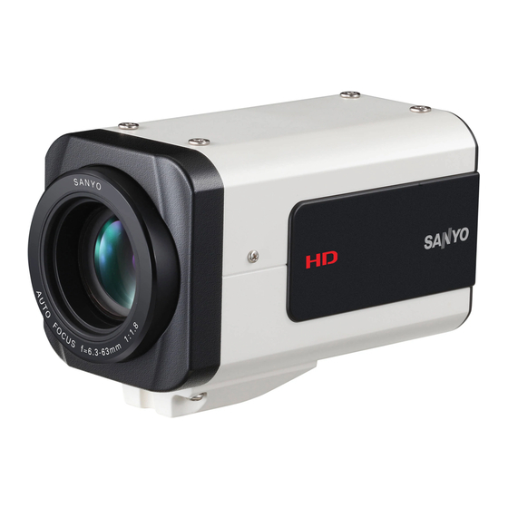 Sanyo VCC-HD4600P Network Camera Manuals