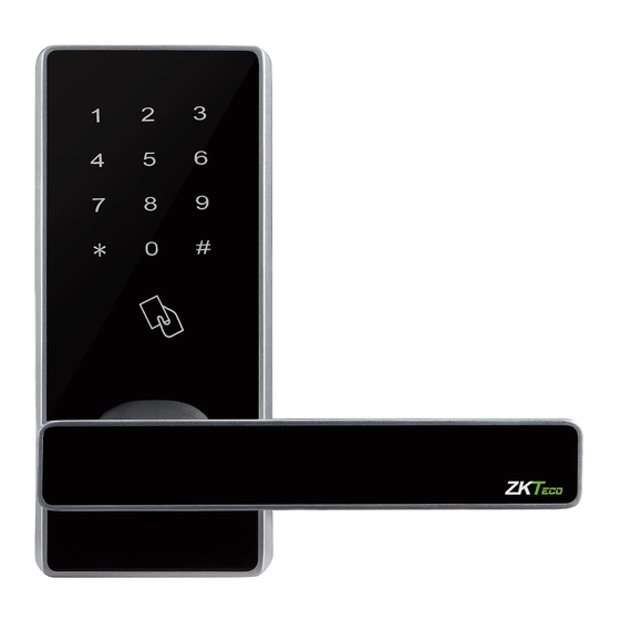 ZKTeco DL30B Installation Manual