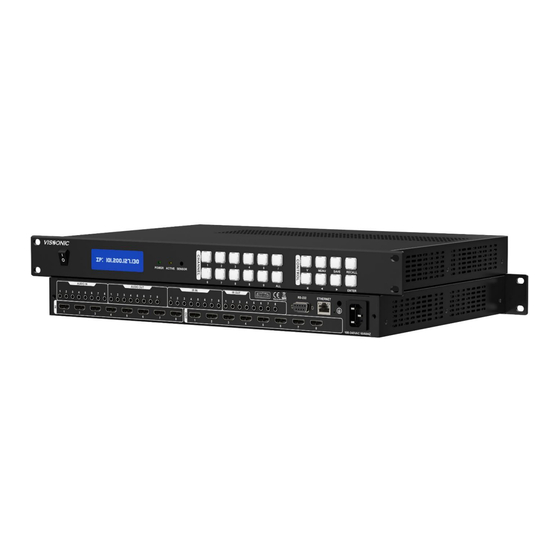 vissonic VIS-UHD0808-VW User Manual