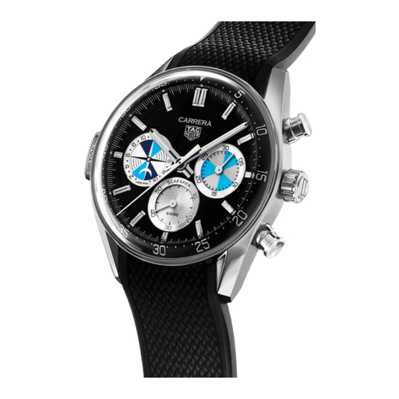 TAG Heuer Carrera SEAFARER Instructions And Guarantee
