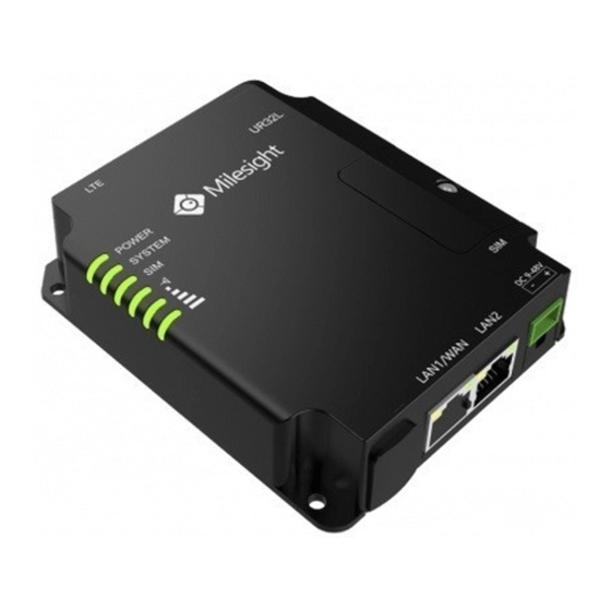 Milesight Lite Series Quick Start Manual