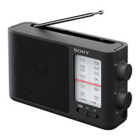 Sony ICF-506 User Manual