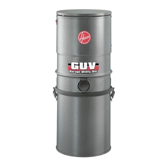 Hoover GUV Garage Utility Vac Owner's Manual