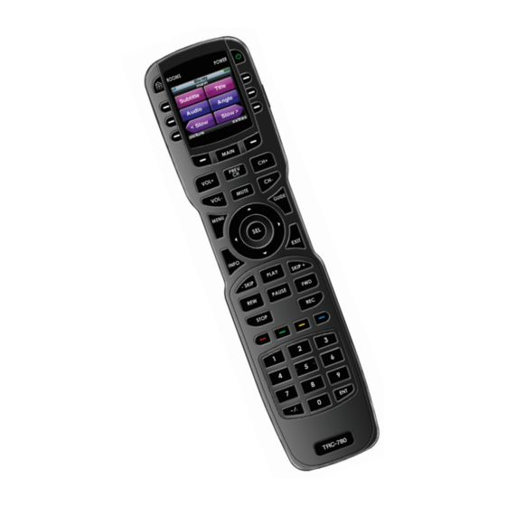 Universal Remote Control TRC-780 Owner's Manual